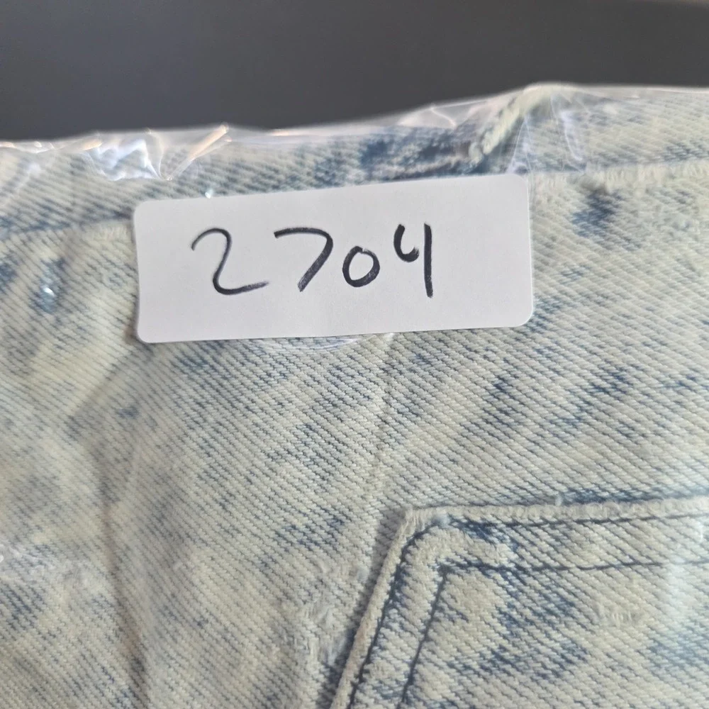 VTG 80s Bristol Blues Mom Jean Shorts Acid Stonewash High Rise Size 28 Wiskerd